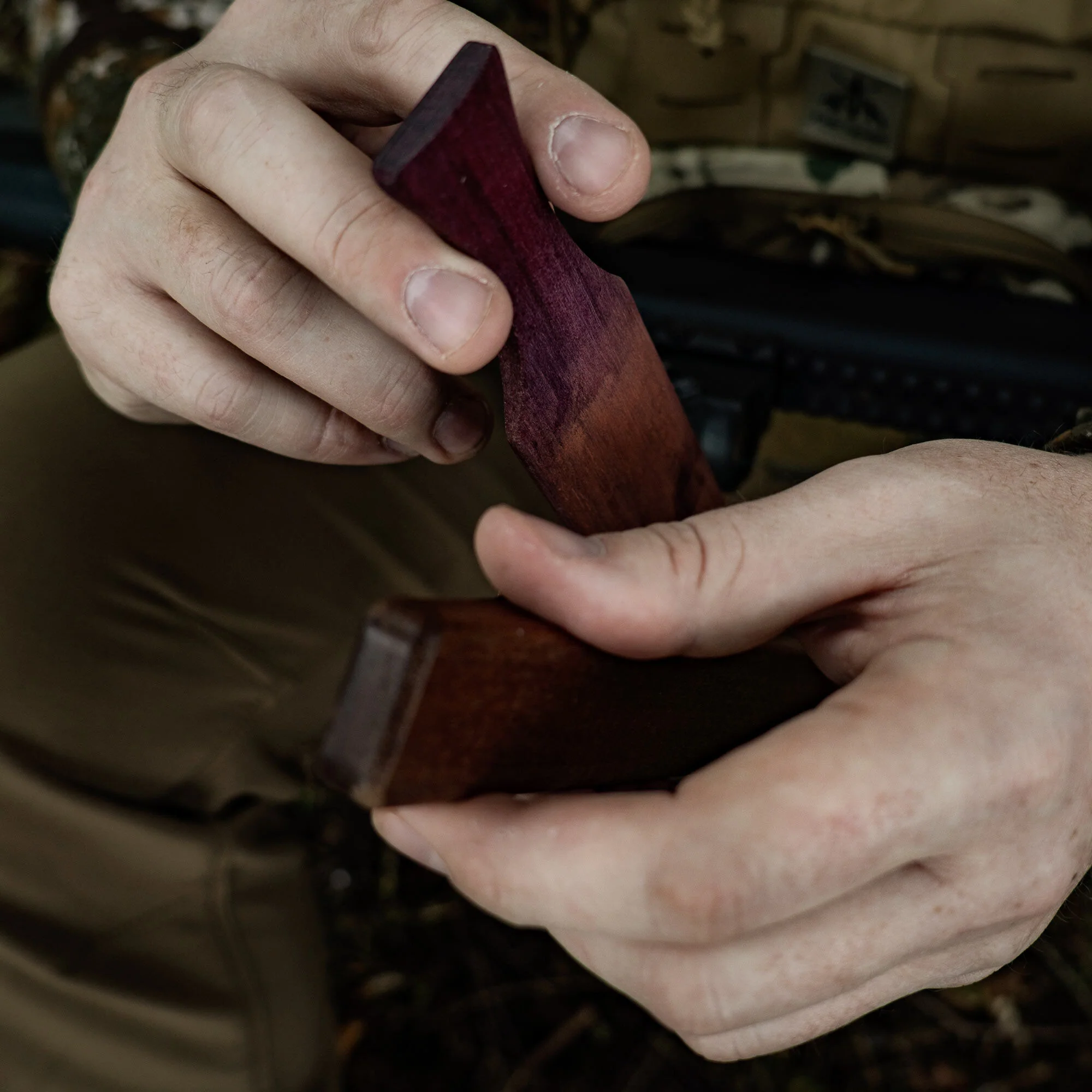 MeatEater x Phelps Purpleheart/Sapele Box Call - Image 5