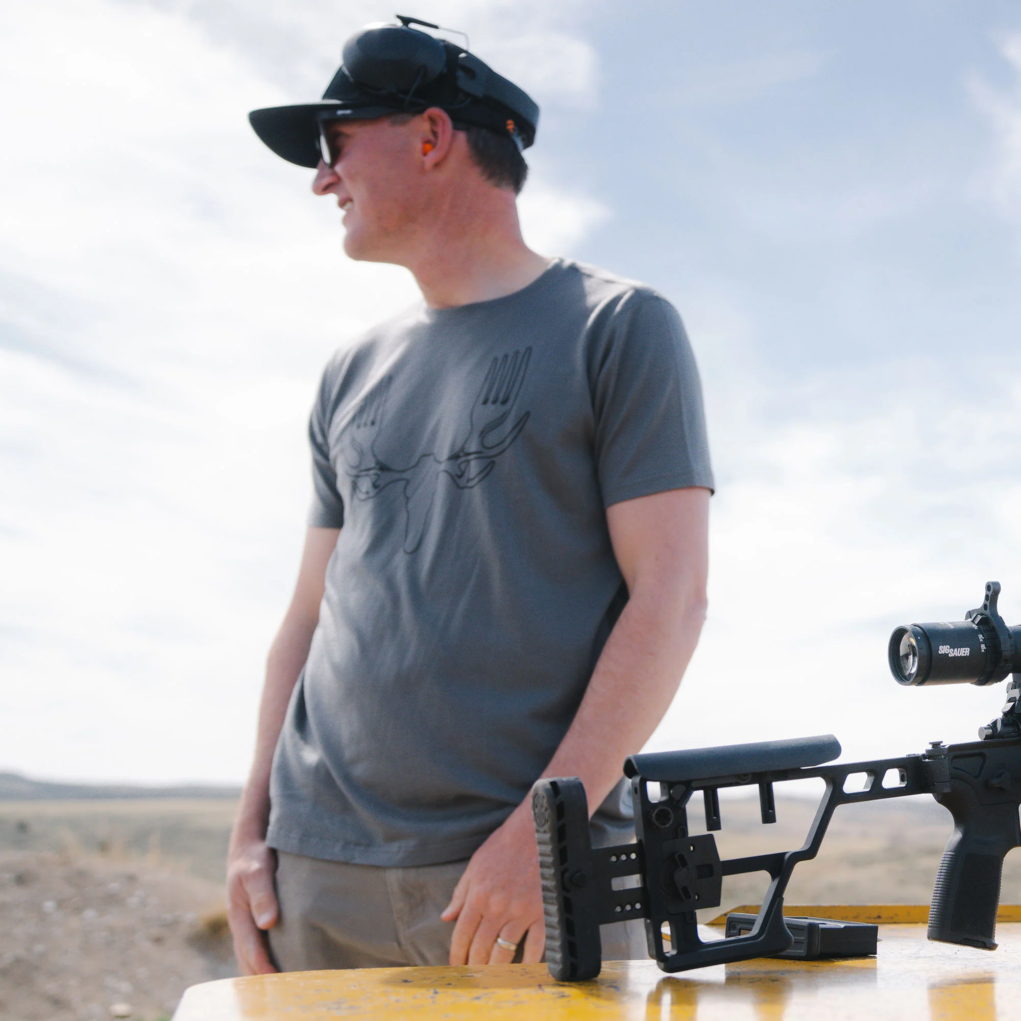 Men's MeatEater x First Lite Aerowool Forks Tech Tee - Image 5
